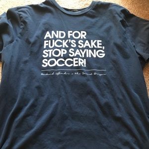 Weekend offender soccer shirt